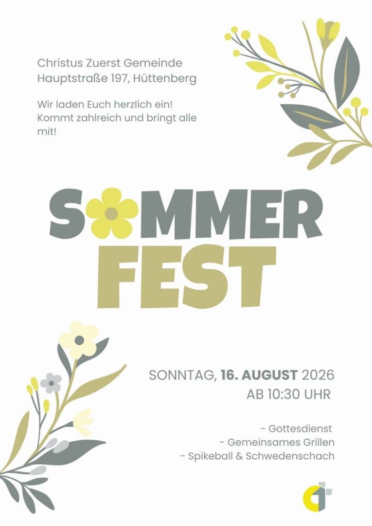 Sommerfest 2026